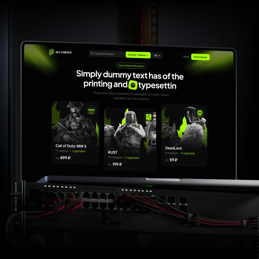 Dashboard for a Game Server